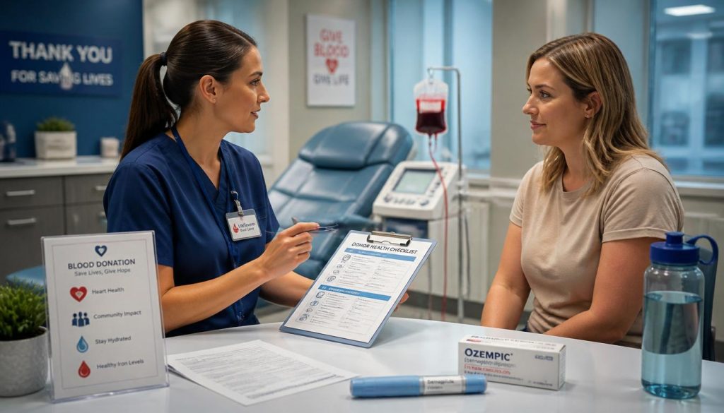 Can You Donate Blood on Ozempic