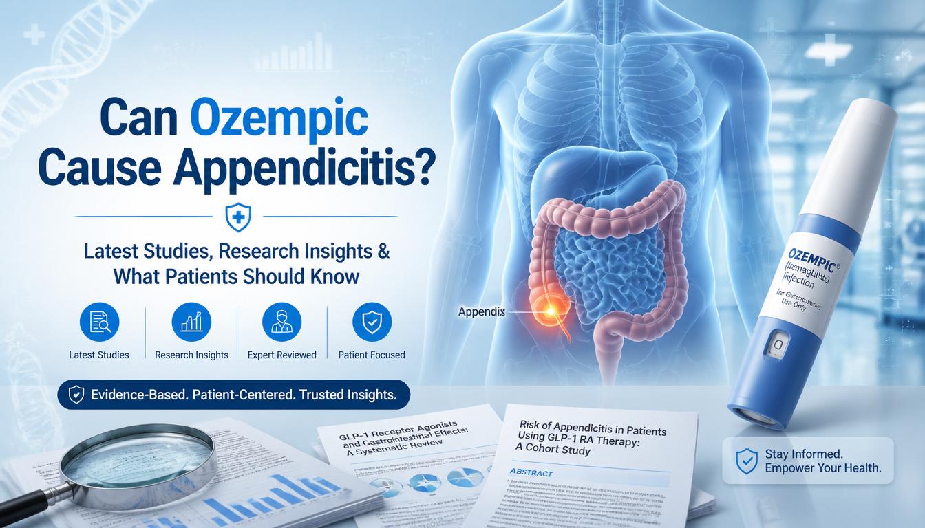 can glp 1 cause appendicitis Ozempic & Appendicitis: What Patients Should Know