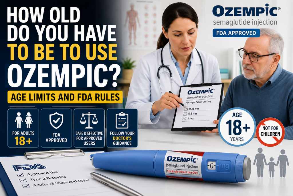How Old Do You Have to Be to Use Ozempic