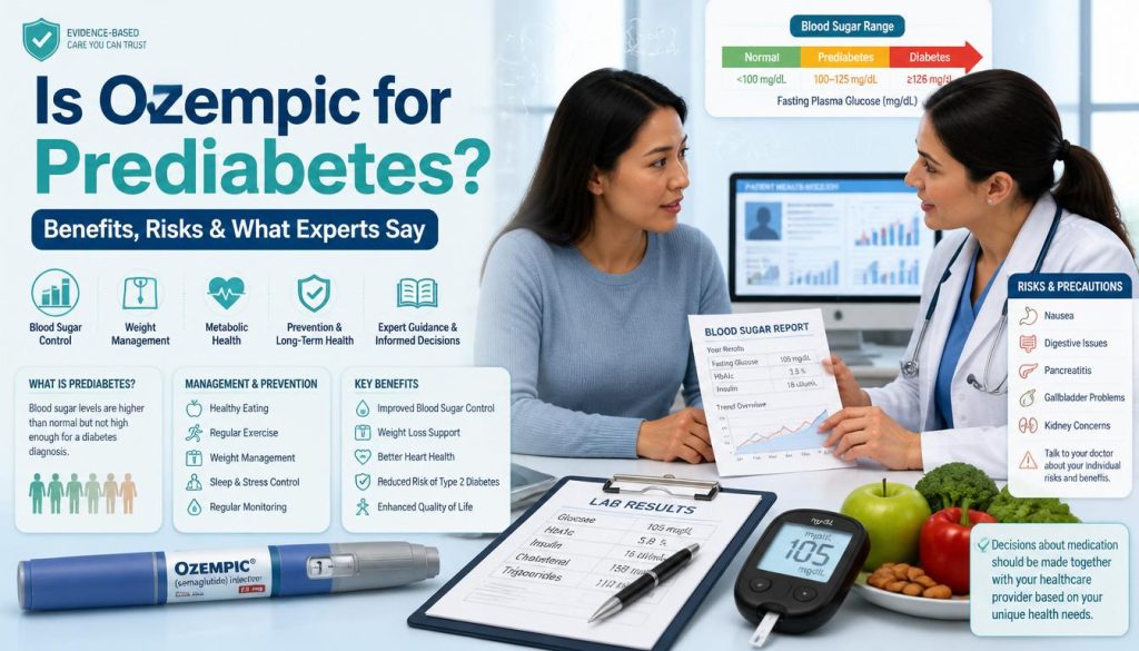 Is Ozempic for Prediabetes