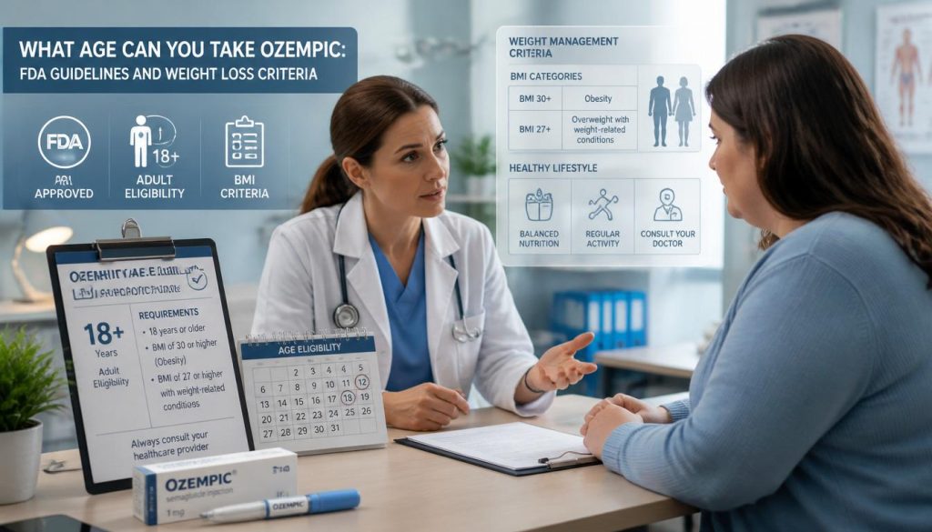 What Age Can You Take Ozempic FDA Guidelines and Weight Loss Criteria