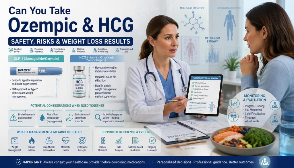 Can You Take Ozempic and HCG at the Same Time