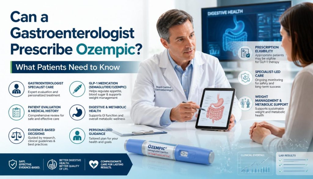 Can a Gastroenterologist Prescribe Ozempic
