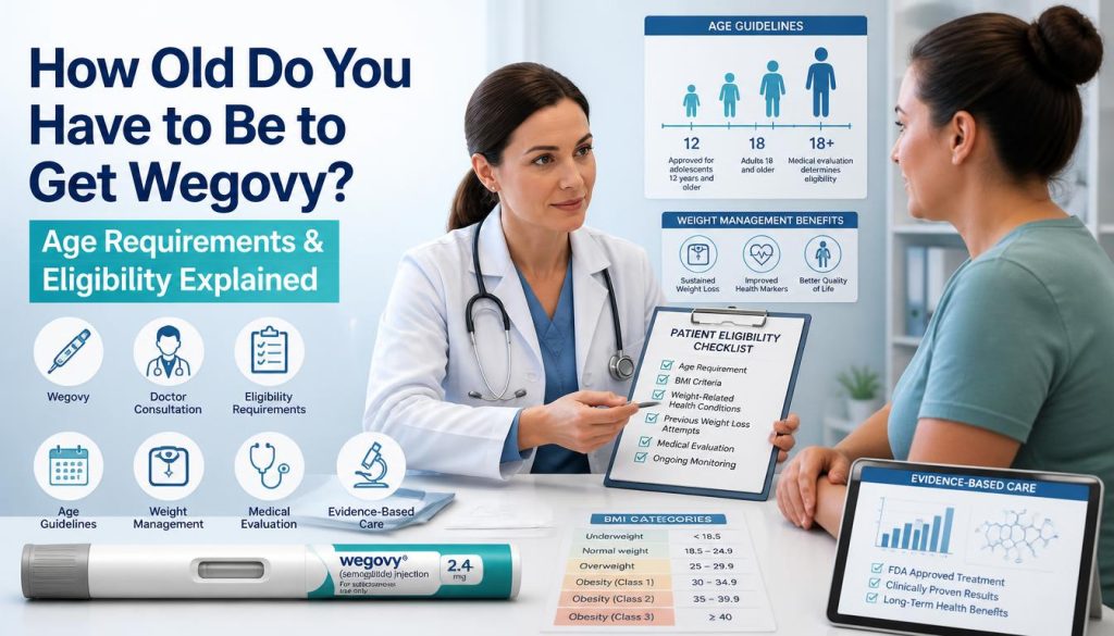 How Old Do You Have to Be to Get Wegovy